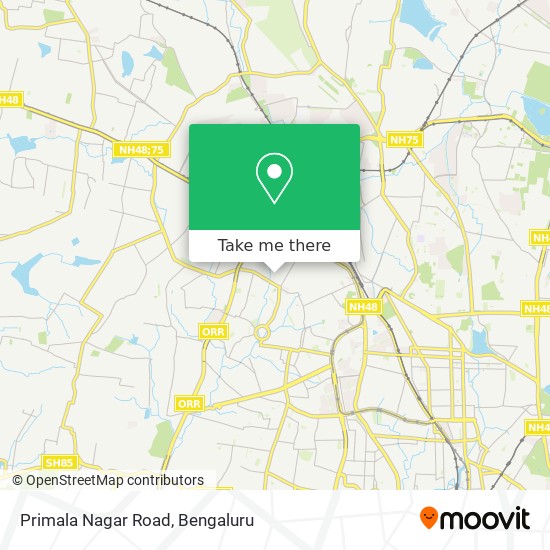 Primala Nagar Road map