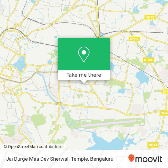 Jai Durge Maa Dev Sherwali Temple map