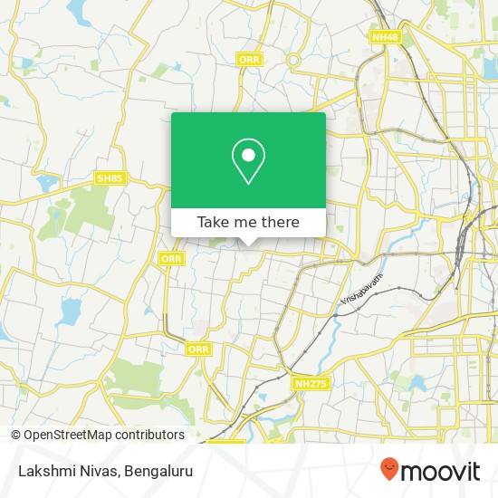 Lakshmi Nivas map