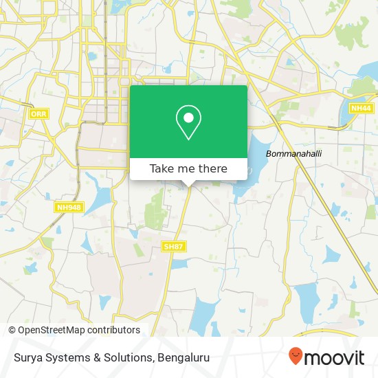 Surya Systems & Solutions map