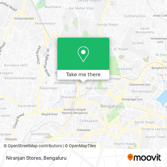 Niranjan Stores map