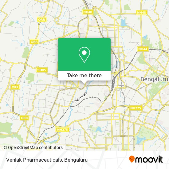 Venlak Pharmaceuticals map