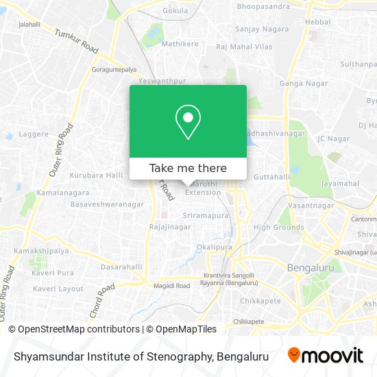 Shyamsundar Institute of Stenography map