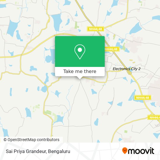 Sai Priya Grandeur map