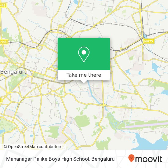 Mahanagar Palike Boys High School map