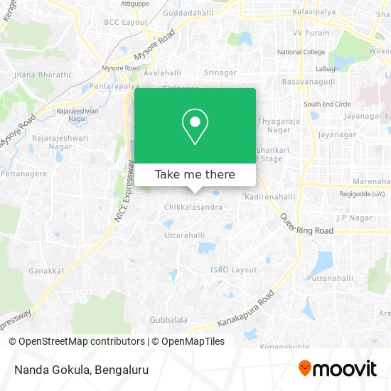 Nanda Gokula map