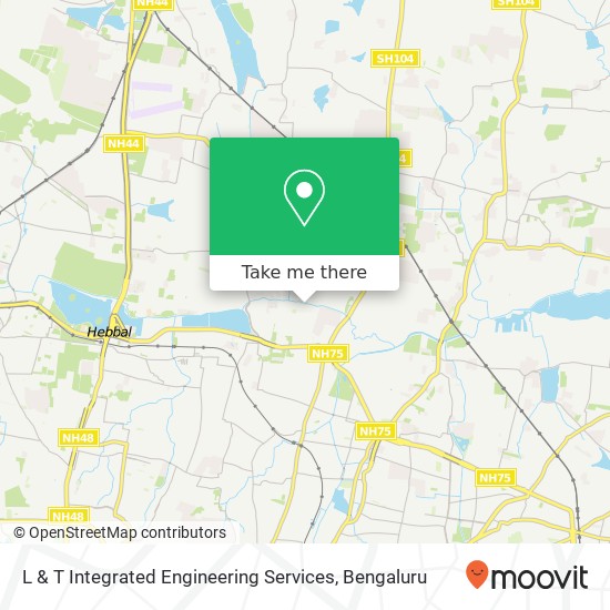 L & T Integrated Engineering Services map