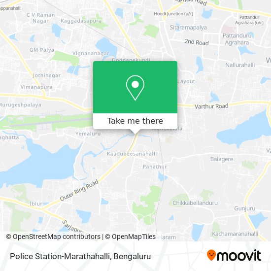 Police Station-Marathahalli map