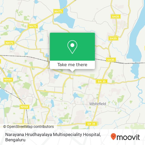 Narayana Hrudhayalaya Multispeciality Hospital map