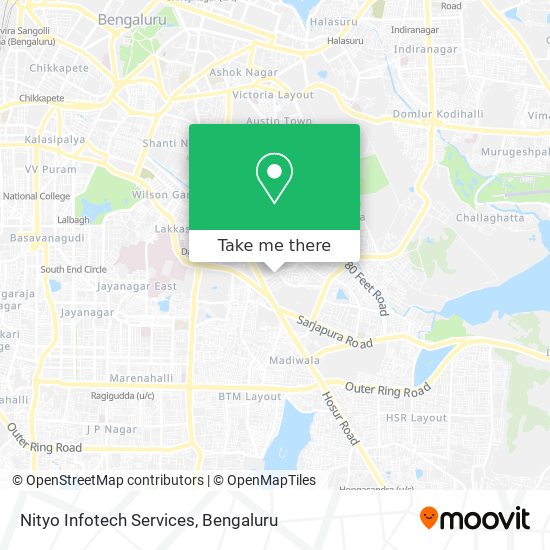 Nityo Infotech Services map