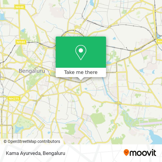 Kama Ayurveda map
