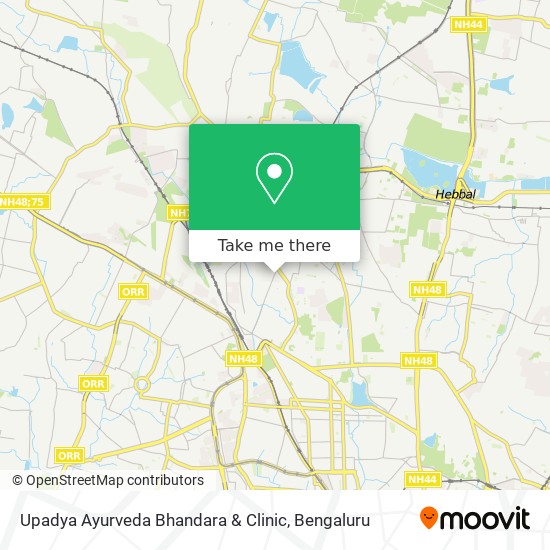 Upadya Ayurveda Bhandara & Clinic map