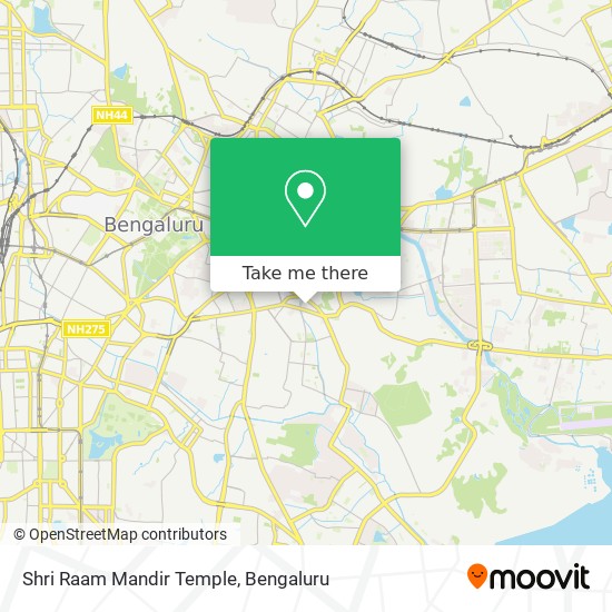 Shri Raam Mandir Temple map