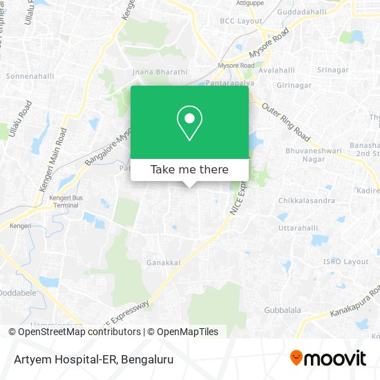 Artyem Hospital-ER map