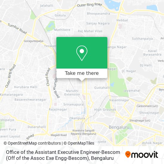 Office of the Assistant Executive Engineer-Bescom (Off of the Assoc Exe Engg-Bescom) map