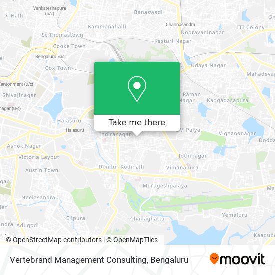 Vertebrand Management Consulting map