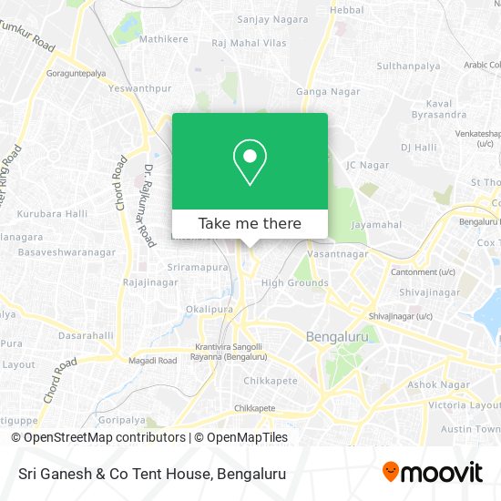 Sri Ganesh & Co Tent House map