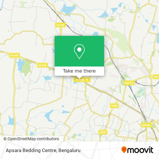 Apsara Bedding Centre map