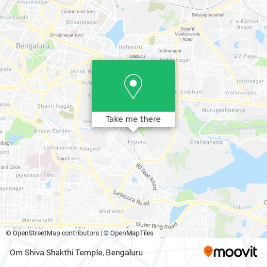 Om Shiva Shakthi Temple map