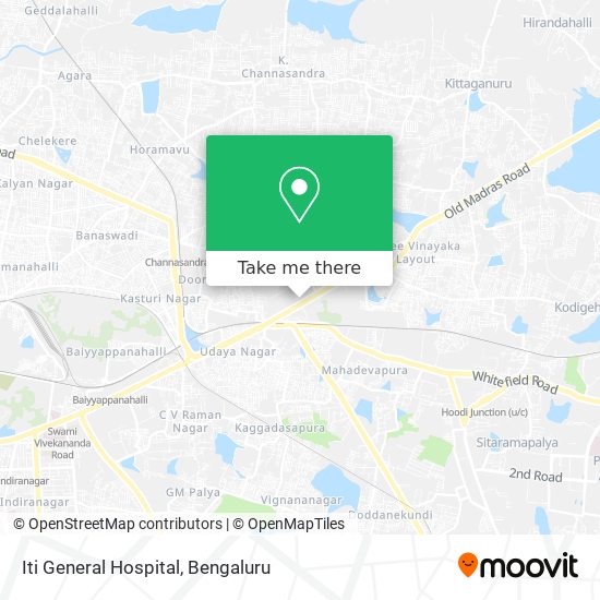 Iti General Hospital map
