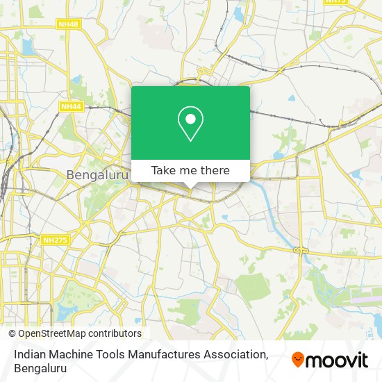 Indian Machine Tools Manufactures Association map