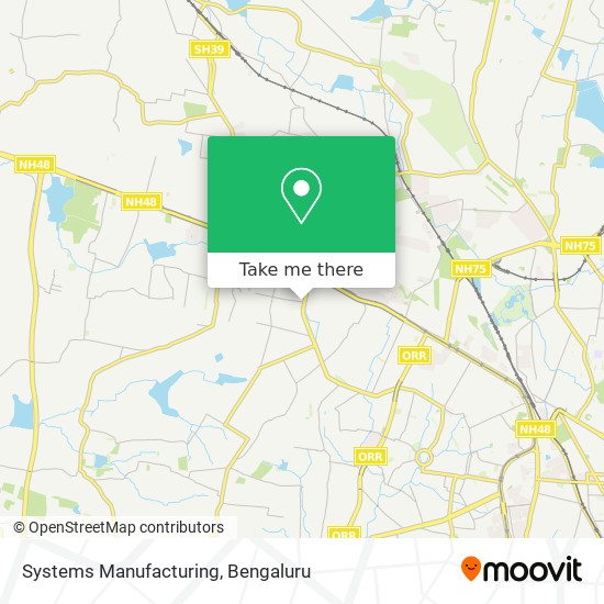 Systems Manufacturing map