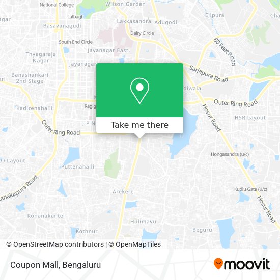 Coupon Mall map