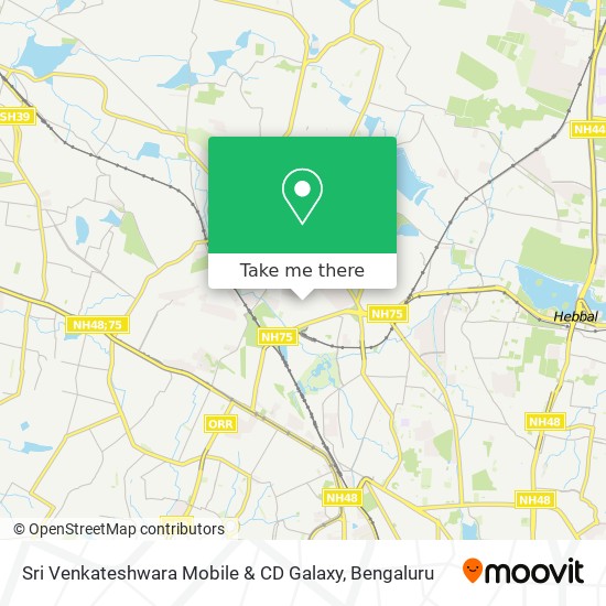 Sri Venkateshwara Mobile & CD Galaxy map