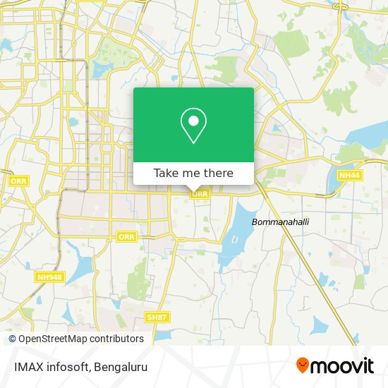 IMAX infosoft map