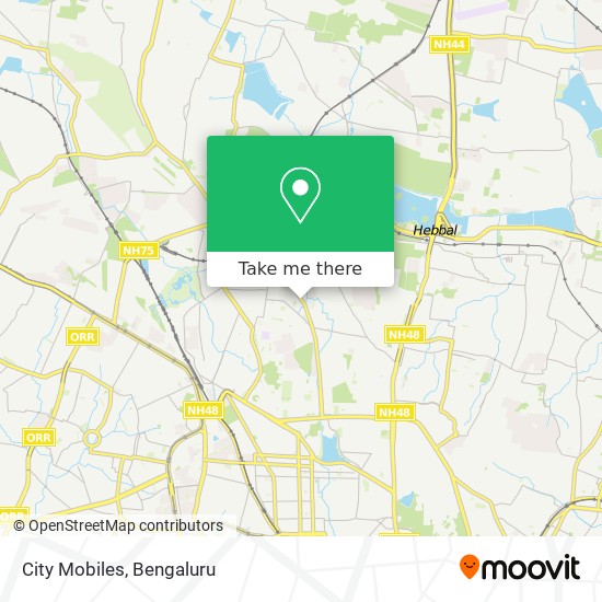 City Mobiles map