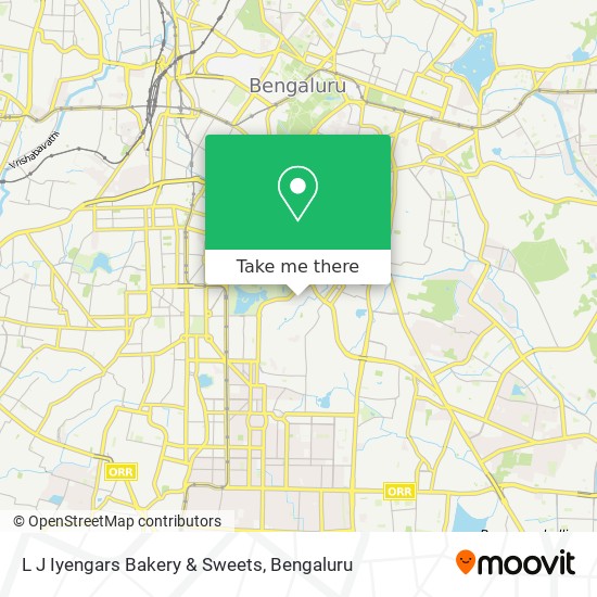 L J Iyengars Bakery & Sweets map