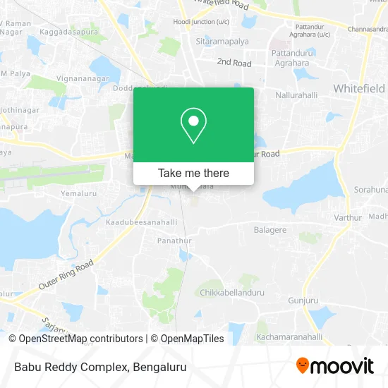 Babu Reddy Complex map