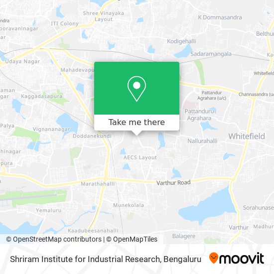 Shriram Institute for Industrial Research map