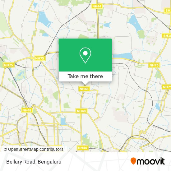 Bellary Road map