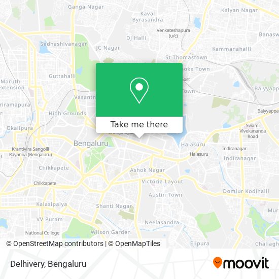 Delhivery map