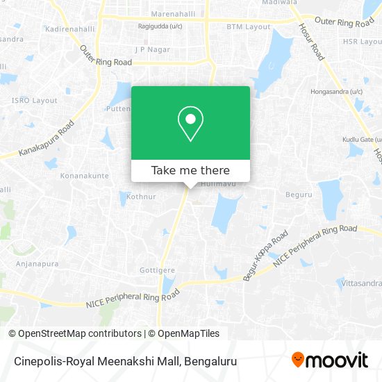 Cinepolis-Royal Meenakshi Mall map