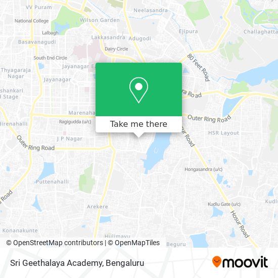 Sri Geethalaya Academy map