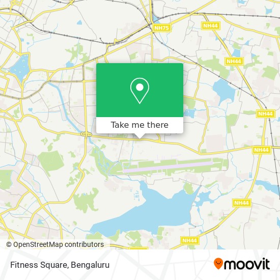 Fitness Square map