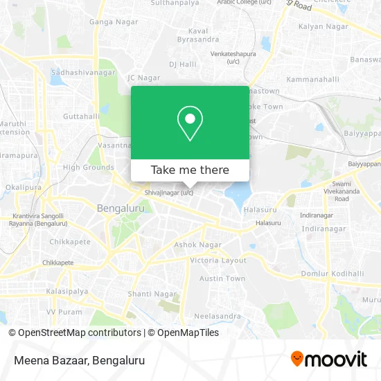 Meena Bazaar map
