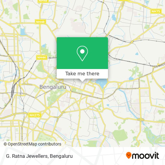 G. Ratna Jewellers map