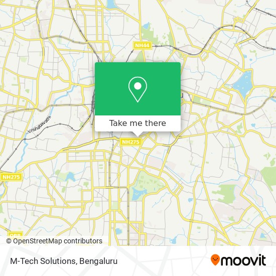 M-Tech Solutions map