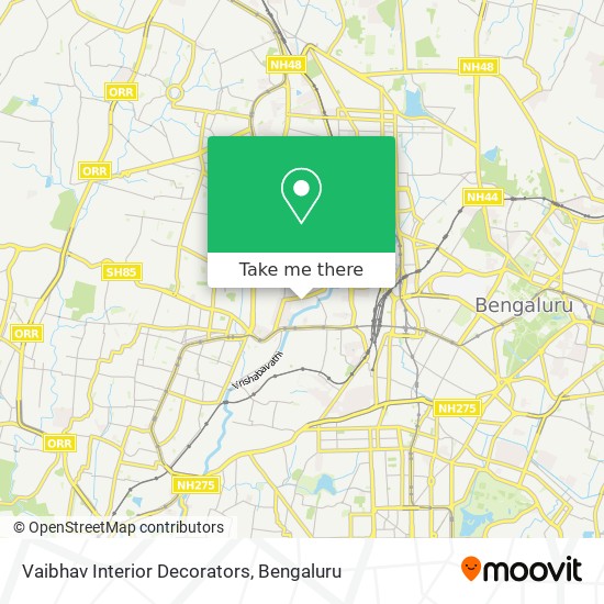 Vaibhav Interior Decorators map