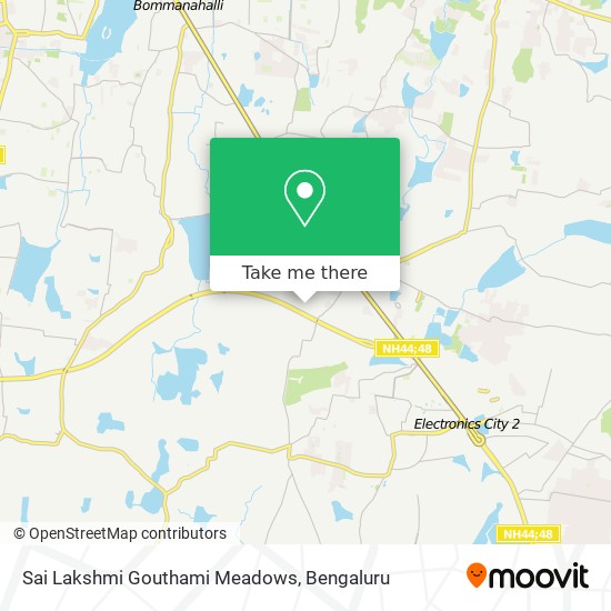 Sai Lakshmi Gouthami Meadows map