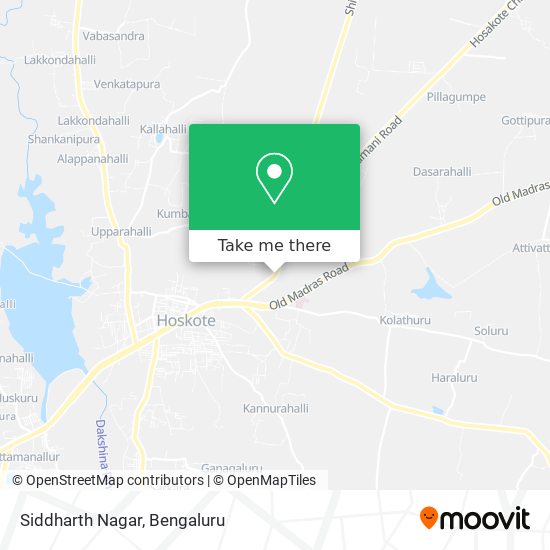 Siddharth Nagar map