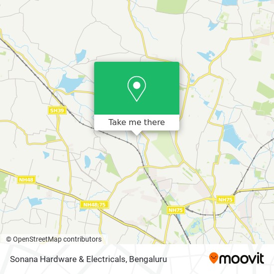 Sonana Hardware & Electricals map