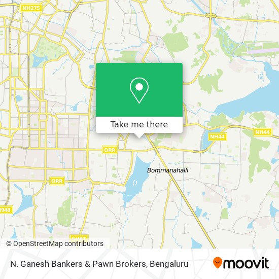 N. Ganesh Bankers & Pawn Brokers map