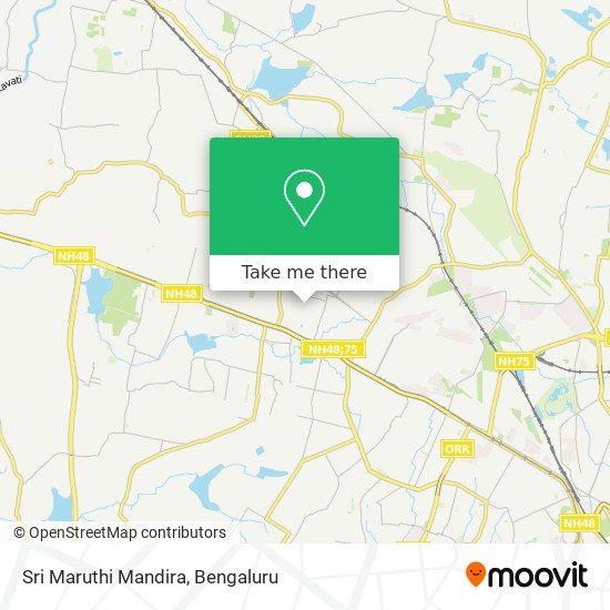 Sri Maruthi Mandira map
