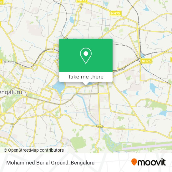 Mohammed Burial Ground map