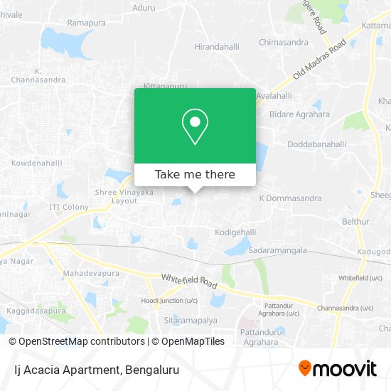 Ij Acacia Apartment map