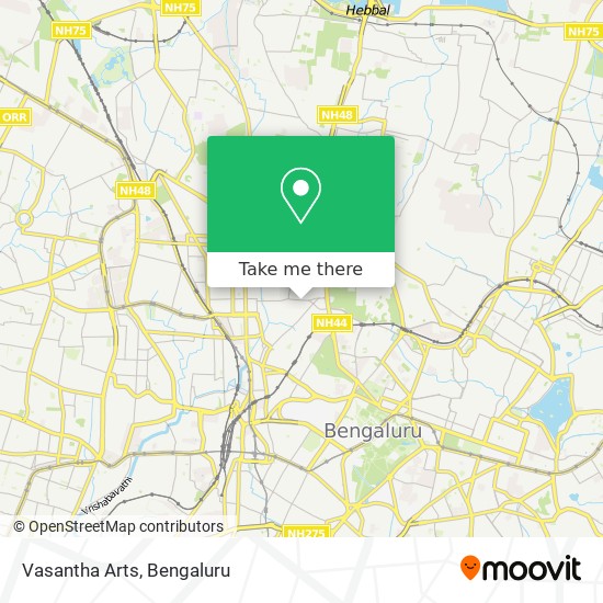 Vasantha Arts map